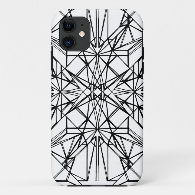 geometrische Symmetrie Case-Mate iPhone Hülle (Rückseite)