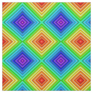 Geometrische Topographie - Baumwoll-Twill-Stoff Stoff