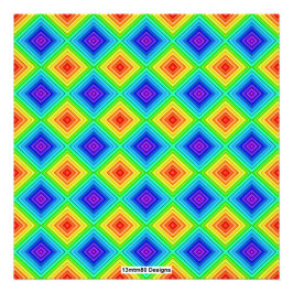 Geometrische Topographie (Muster) - Fotodruck