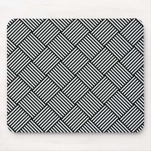 Geometrische überprüfte Beschaffenheit Mousepad (Vorne)