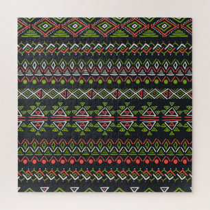 Geometrische Vintage: nahtlose Muster-Sammlung.