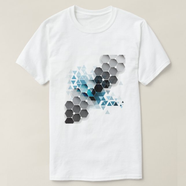 Geometrische Vorstellungskraft T-Shirt (Design vorne)