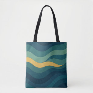 Geometrische Waagen - Abstrakter Minimalistischer  Tasche