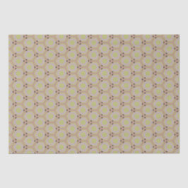 Geometrische Wabenkraft Seidenpapier