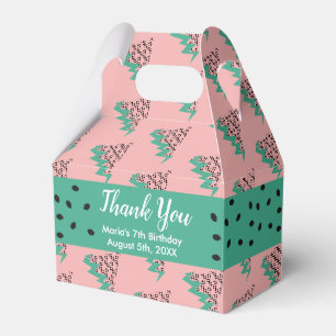 Geometrische Watermelon Seeds Geburtstagsparty Geschenkschachtel
