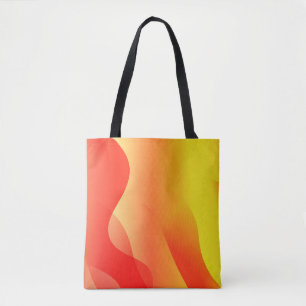 Geometrische Wellenform mit abstrakter glurrer Abs Tasche
