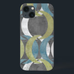 Geometrische Wiederholung I iPhone 13 Hülle<br><div class="desc">Muster</div>