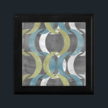 Geometrische Wiederholung I Schmuckschachtel<br><div class="desc">Muster</div>
