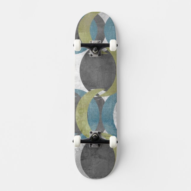 Geometrische Wiederholung I Skateboard (Vorderseite)