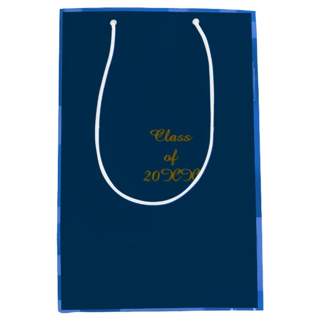 Geometrischer Abschluss Mittlere Geschenktüte (Vorderseite)