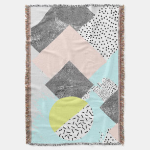 Geometrischer abstrakter Scandi Entwurf Decke