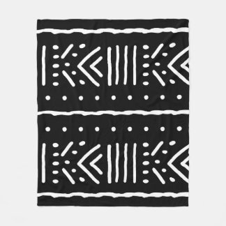 Geometrischer Afrikanischer Schlammstoff Tribal Ge Fleecedecke