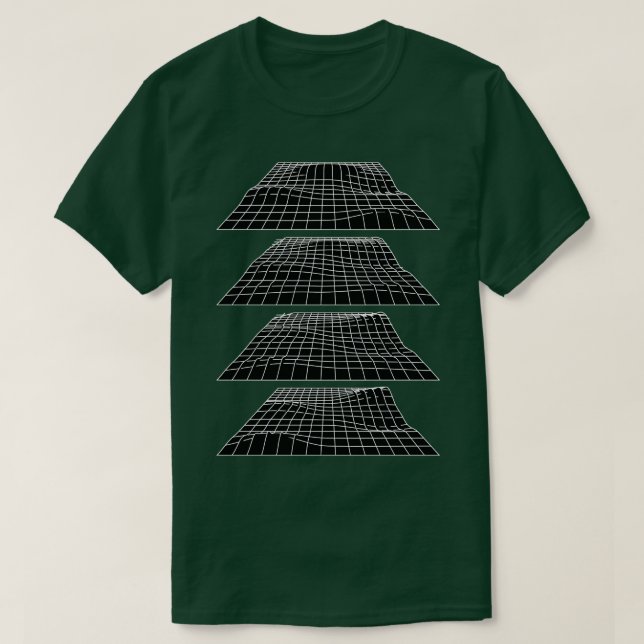geometrischer Boden T-Shirt (Design vorne)