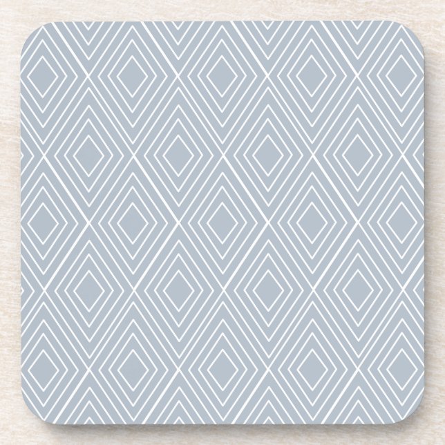 Geometrischer Diamant  Getränkeuntersetzer (Vorderseite)
