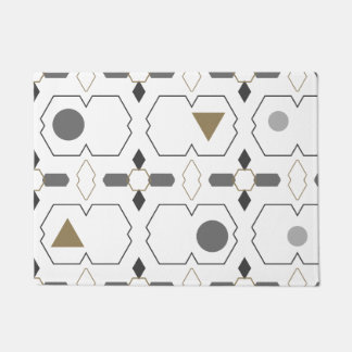 Geometrischer Eingang - Minimalistisches modernes  Fußmatte