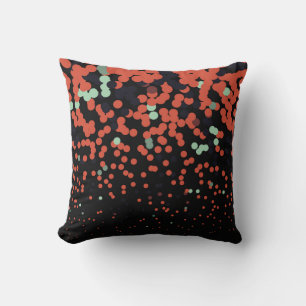 Geometrischer, farbiger Vintager Hintergrund. Abst Kissen