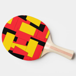 Geometrischer Genuss Tischtennis Schläger