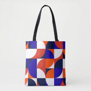 Geometrischer Hintergrund Moderne und lebendige Co Tasche