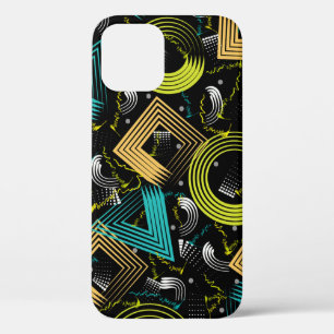 Geometrischer Hintergrund, Retro,90s,abstrakt,a Case-Mate iPhone Hülle