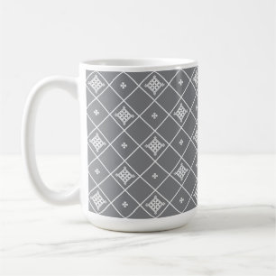 Geometrischer Kreuzanhänger Kaffeetasse