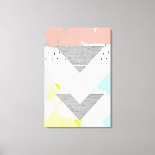 Geometrischer Kunstdruck Leinwanddruck