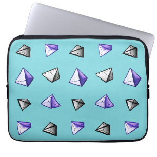 Geometrischer Laptopschutzhülle
