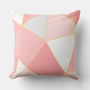 Geometrischer, moderner, farbiger Hintergrund Kissen