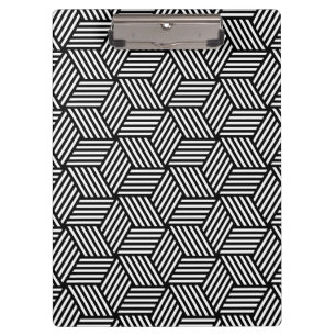 Geometrischer Musterkunstentwurf Klemmbrett