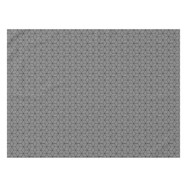 Geometrischer Musterkunstentwurf Tischdecke (Vorderseite (Horizontal))