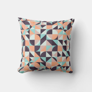 geometrischer, nahtloser Vintager Hintergrund Kissen