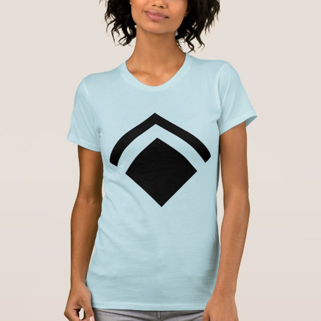 Geometrischer Pfeil 01 T-Shirt (Vorderseite)