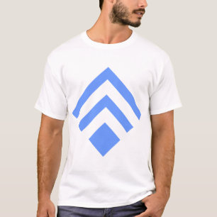 Geometrischer Pfeil 02 - Babyblau T-Shirt