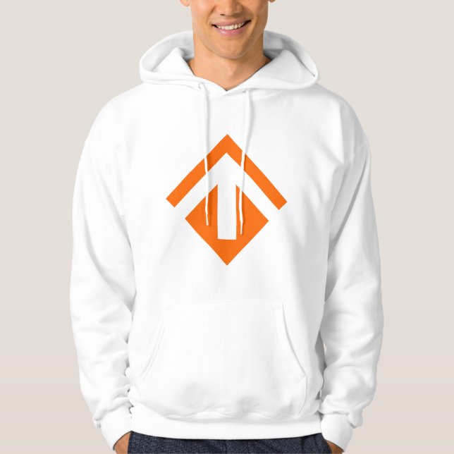 Geometrischer Pfeil 03 Hoodie (Vorderseite)