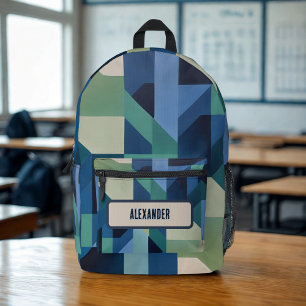 Geometrischer Rucksack