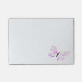 Geometrischer Schmetterling Post-it Klebezettel