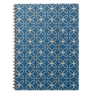Geometrischer, stilvoller Vintager Hintergrund. Notizblock