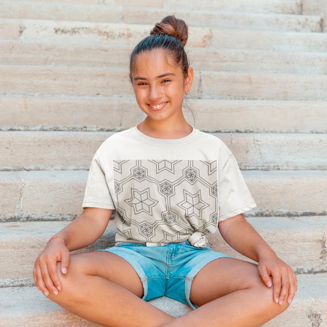 Geometrischer T - Shirt nahtloser Muster (Von Creator hochgeladen)