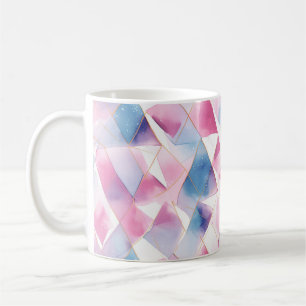 Geometrischer Traum für Wasserfarbe Kaffeetasse