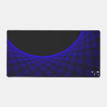 Geometrischer Weltraum-Teppich-Gaming-Mauspad