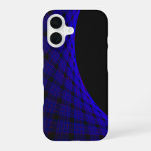 Geometrischer Weltraumteppich iPhone 16 Hülle