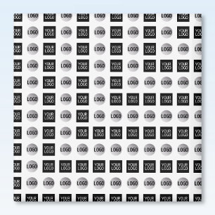 Geometrisches 2-Logo-Musterdesign Magnet