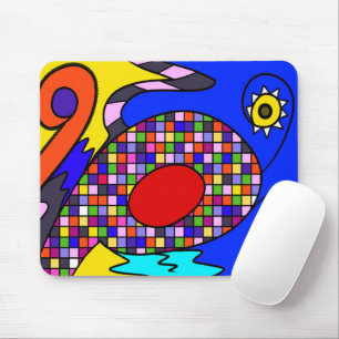 Geometrisches abstrakt mousepad