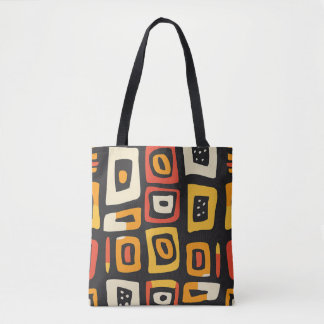 Geometrisches Abstraktes afrikanisches Muster Tasche