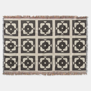 Geometrisches abstraktes Design mit symmetrischem Decke
