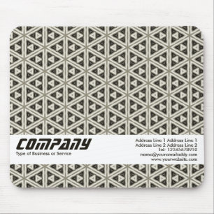 Geometrisches Abstraktes Geschäft Mousepad