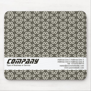 Geometrisches Abstraktes Geschäft Mousepad