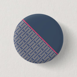 Geometrisches abstraktes Muster 2 Button