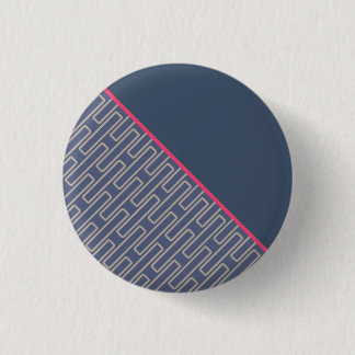 Geometrisches abstraktes Muster 2 Button