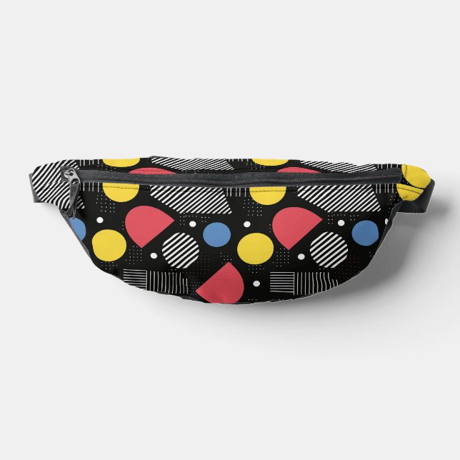 Geometrisches Abstraktes Muster Bauchtasche (Ablage )