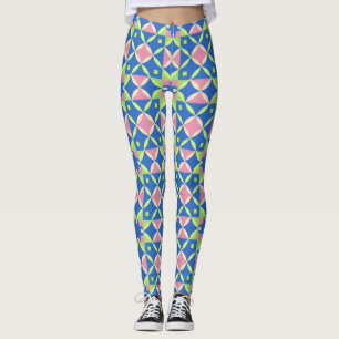 Geometrisches abstraktes Muster Leggings